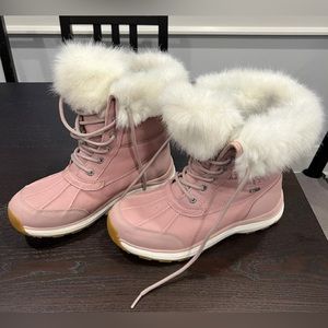 UGG Adirondack Pink- size 8.5- worn only twice- excellent condition
